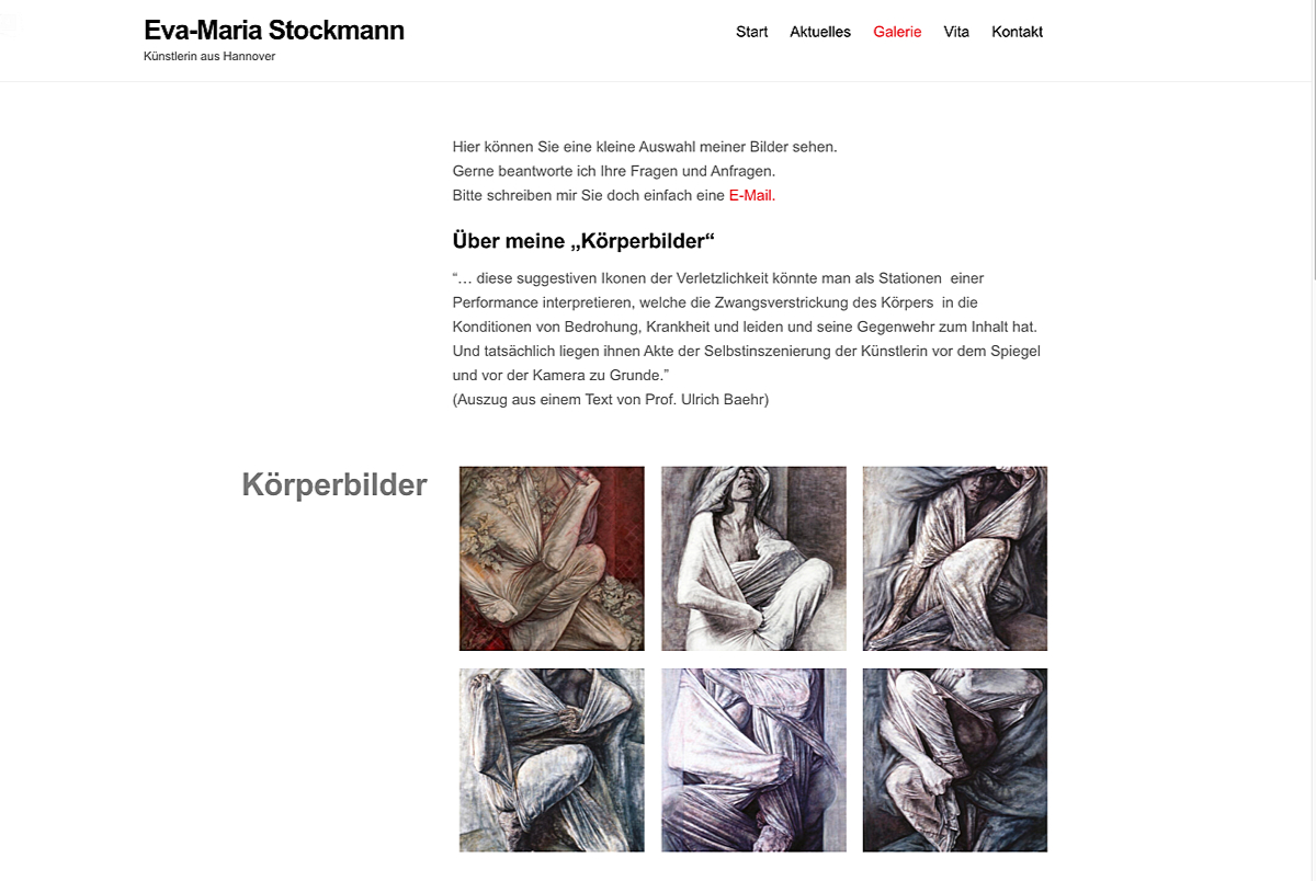 Webdesign - Eva-Maria Stockmann